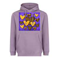 Lavender team spirit color purple and gold Heavyweight Hoodie - JahusDesignShop