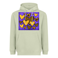 Matcha team spirit color purple and gold Heavyweight Hoodie - JahusDesignShop