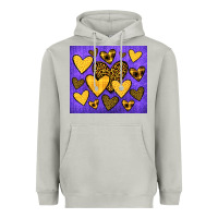 Moon Dust team spirit color purple and gold Heavyweight Hoodie - JahusDesignShop