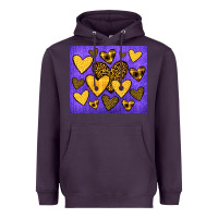 Plum team spirit color purple and gold Heavyweight Hoodie - JahusDesignShop