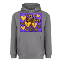 Storm team spirit color purple and gold Heavyweight Hoodie - JahusDesignShop