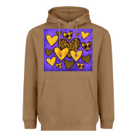 Toasted Coconut team spirit color purple and gold Heavyweight Hoodie - JahusDesignShop
