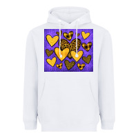 White team spirit color purple and gold Heavyweight Hoodie - JahusDesignShop