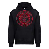 Black northeastern university Urban Hoodie - artisFamous
