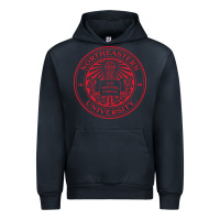 Navy northeastern university Urban Hoodie - artisFamous