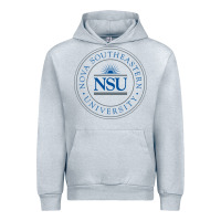 Heather Grey nova university Urban Hoodie - artisFamous