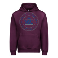 Mauve Wine nova university Urban Hoodie - artisFamous