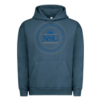 Pigment Midnight Navy nova university Urban Hoodie - artisFamous