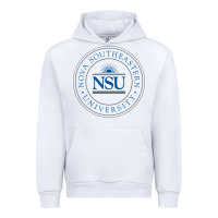 White nova university Urban Hoodie - artisFamous