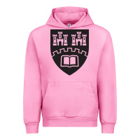 Fuchsia Pink northumbria university new coat of arms Urban Hoodie - artisFamous