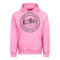 Fuchsia Pink oberlin college, oberlin, oh, Urban Hoodie - artisFamous