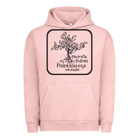 Pigment Salmon pitzer college seal, cali Urban Hoodie - artisFamous