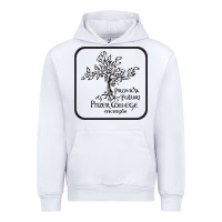 White pitzer college seal, cali Urban Hoodie - artisFamous