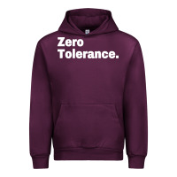 Mauve Wine zero tolerance Urban Hoodie - artisFamous