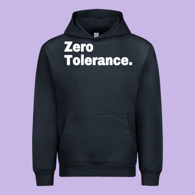 Zero Tolerance Urban Hoodie Designed By Artisfamous