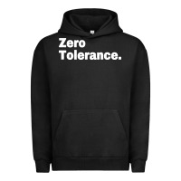 Pigment Black zero tolerance Urban Hoodie - artisFamous