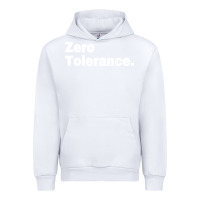 White zero tolerance Urban Hoodie - artisFamous