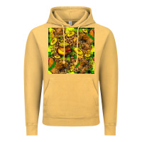 Vintage Mustard St. Patrick's Chicken With Pot Of Gold Vintage Hoodie - FaDigitalArtStudio