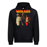 Black midland Urban Hoodie - artisFamous