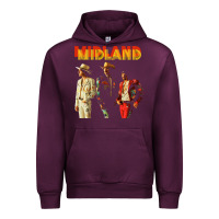 Mauve Wine midland Urban Hoodie - artisFamous