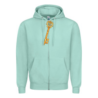 Love Key Zipper Hoodie | Teevron
