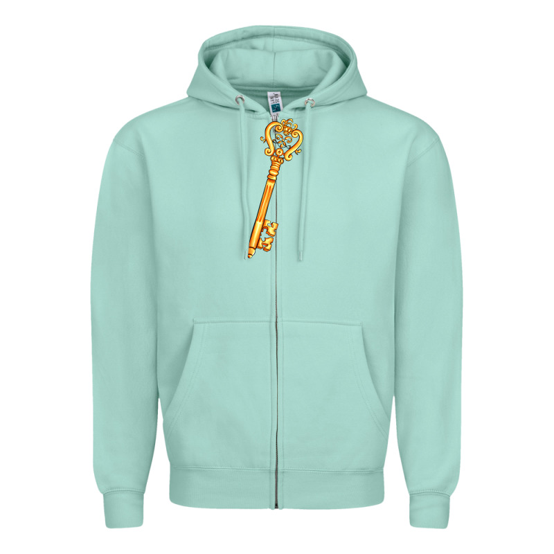Love Key Zipper Hoodie by AdoDesignShop | Teevron