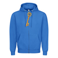 True Royal love key Zipper Hoodie - AdoDesignShop