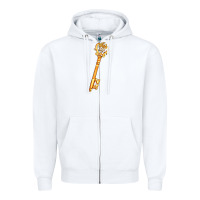 White love key Zipper Hoodie - AdoDesignShop