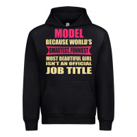 Black model funniest isn't a jobtitle Urban Hoodie - artisFamous