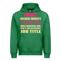 Emerald model funniest isn't a jobtitle Urban Hoodie - artisFamous