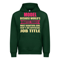 Forest Green model funniest isn't a jobtitle Urban Hoodie - artisFamous