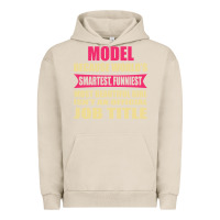 Pigment French Oak model funniest isn't a jobtitle Urban Hoodie - artisFamous
