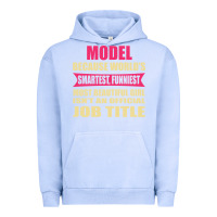 Pigment Grape Ice model funniest isn't a jobtitle Urban Hoodie - artisFamous