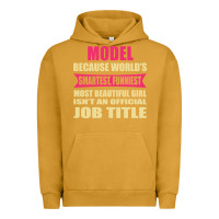 Pigment Peanut Butter model funniest isn't a jobtitle Urban Hoodie - artisFamous