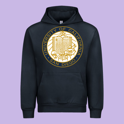 University Of California, San Diego Urban Hoodie Designed By Artisfamous