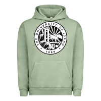 Pigment Oil Green university of idaho Urban Hoodie - artisFamous