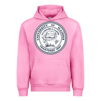 Fuchsia Pink university of illinois Urban Hoodie - artisFamous