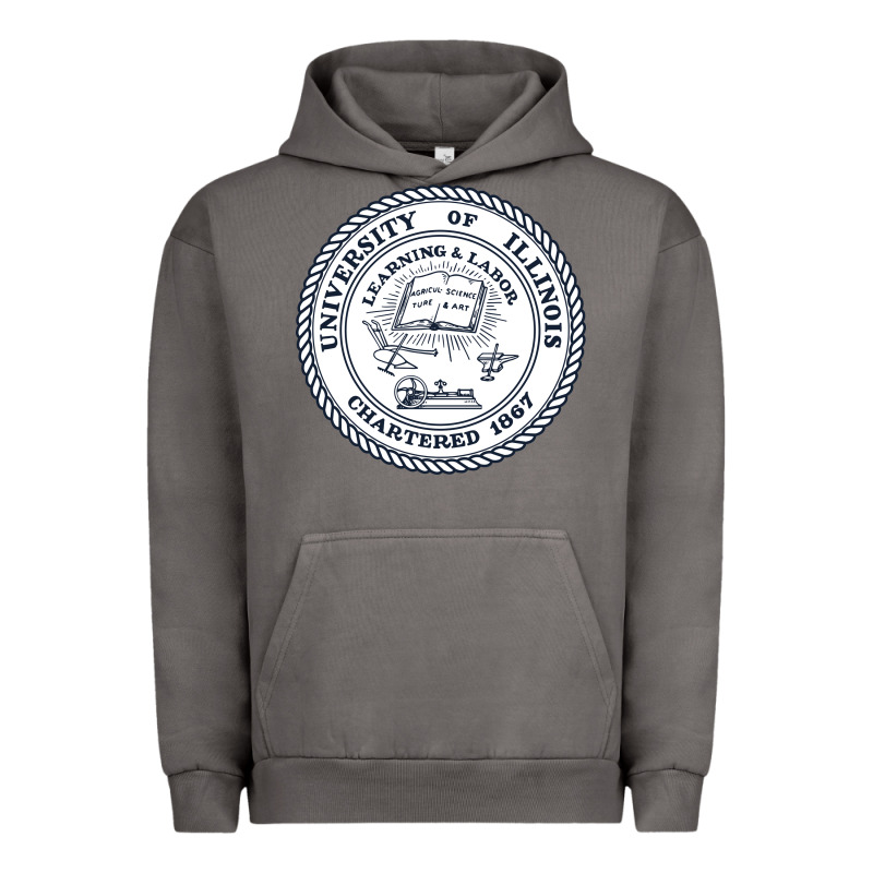 University Of Illinois Urban Hoodie by artisFamous | Teevron