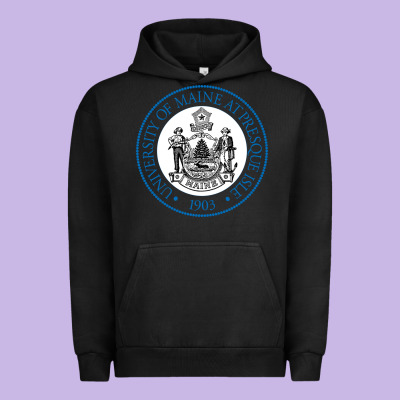 University Of Maine At Presque Isle Urban Hoodie Designed By Artisfamous