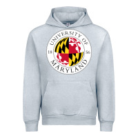 Heather Grey university of maryland Urban Hoodie - artisFamous