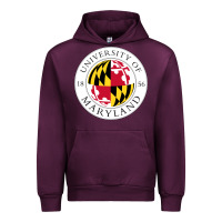Mauve Wine university of maryland Urban Hoodie - artisFamous
