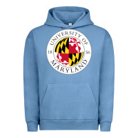 Pigment Pebble Blue university of maryland Urban Hoodie - artisFamous