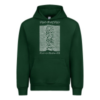 Forest Green joy division pleasures  japanese Urban Hoodie - artisFamous