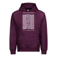 Mauve Wine joy division pleasures  japanese Urban Hoodie - artisFamous