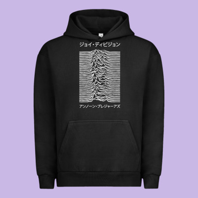 Joy Division Pleasures  Japanese Urban Hoodie Designed By Artisfamous