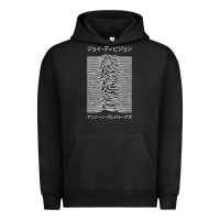 Pigment Black joy division pleasures  japanese Urban Hoodie - artisFamous