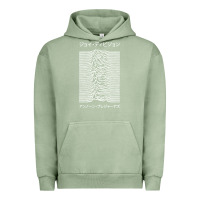 Pigment Oil Green joy division pleasures  japanese Urban Hoodie - artisFamous