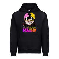 Black randy wrestler Urban Hoodie - artisFamous
