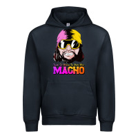 Navy randy wrestler Urban Hoodie - artisFamous