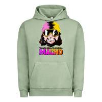 Pigment Oil Green randy wrestler Urban Hoodie - artisFamous